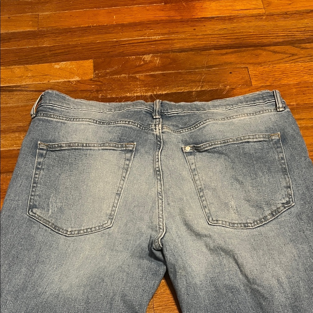 H&M High Rise Light Blue Jeans - Picture 4 of 5